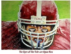 Alabama Painting - Eyes of Alabama are Upon You