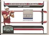 2006 Donruss Gridiron Gear Rookie Jerseys Prime 221 Matt Leinart JSY RC - Arizona Cardinals - Rookie Card - Serial #d 01/50 - VERY RARE!! - Truly 1/1 with Tag/Logo Swatch!