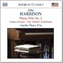 John Harbison: Piano Trio No. 2