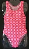 Girls 1 PC T-Back Pink/Daisy Checks