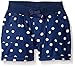 Kidtopia Girls' Toddler Printed/Solid Short with Rib Waistband Dots