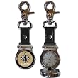 New Orleans Saints Clip On Watch Keychain