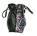 Muddy Girl Print Front Black Back Handbag