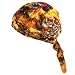 New "Dead Man's Chest" Sewn - Molded Bandana Bandanna, Biker Skull Hat Cap, Head Scarf