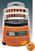 BLACK&DECKER 23pcsドリル・スクリュードライバービットセット 15095JP