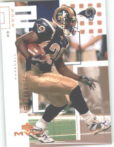 2002 Upper Deck MVP #223 Marshall Faulk - St. Louis Rams (Football Cards)
