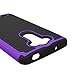 LG G Vista Case, LK [Shock Absorption] [Impact Resistant] Hybrid Dual Layer Armor Defender Protective Case Cover for LG G Vista (Purple)