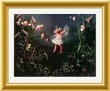 In My Secret Garden Framed Art Print by Mary Baxter St.Claire,34.6 in. x 28.6 in. Framed