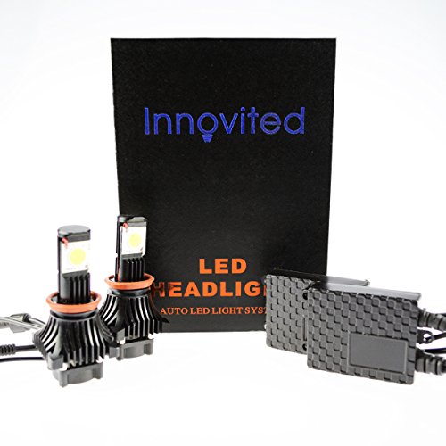 Innovited LED Headlight Conversion Kit "All Bulb Size" With Cree LED - Replaces HID - 9005