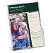 Deflecto 590501 Superior image 8-1/2 x 11 sign holder with 4 wide front literature pocket