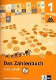 Das Zahlenbuch - Ausgabe f&uuml;r Baden-W&uuml;rttemberg: Das Zahlenbuch 1. Arbeitsheft mit CD-ROM. Neubearbeitung. Baden-W&uuml;rttemberg