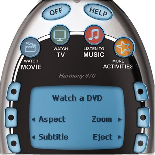 Logitech Harmony 670 Universal Remote under Remote Controls in The Electronics Store