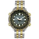Seiko Men's Analog Digital World Time Flight Chronograph Watch #SNJ018