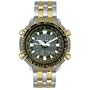 Seiko Men's SNJ018 Analog Digital World Time Flight Chronograph Watch