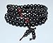 #1 UNIQUE GIFT GIVING IDEA Tibetan Buddhist Prayer Beads - Buddhist Beads - 108 Handcrafted, 6mm, Black Tibetan Prayer Beads - Mala Prayer Beads - Tibetan Jewelry