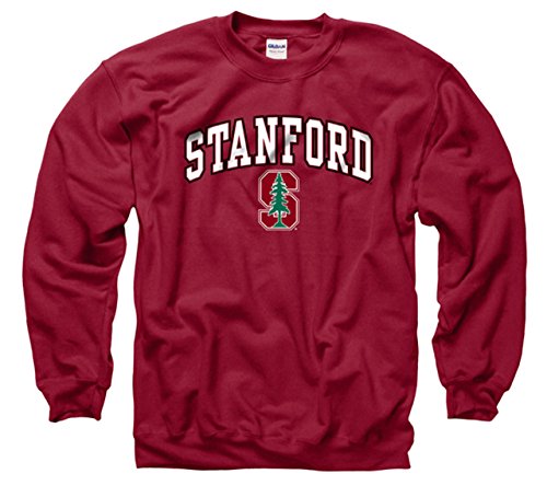 Stanford Cardinal Arch with Logo Crewneck