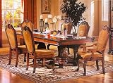 Double Pedestal Extension Table