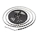 XKTTSUEERCRR 16.4ft/5M, Black PCB 5050 SMD 300LED/Roll, Red Color, Waterproof(IP65) Flexible Strip Light, DC 12V For Outdoors/ Indoors/ Car/ Truck/ Mall/ Booth/ Stage/ House Celebration Decoration + DC Connector (Power Supply Not Included)