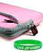 Acer Aspire Timeline AS5810TZ-4274 15.6-Inch Laptop Sleeve Case - Dual-Pocket Pink