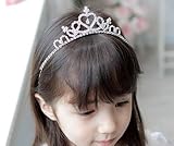 【ジュエリーステッカーつき】　子供 ドレス 　ティアラ　カチューシャ 舞台衣装 結婚式　普段使い