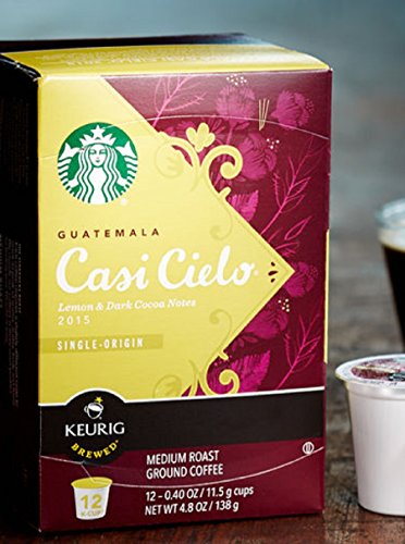 Starbucks Casi Cielo 2015, K-cup Portion Pack for Keurig K-cup Brewers, 12-count