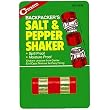 Salt Pepper Shaker Set Camping Hunting Pair Small Camp Backpacking Picnic Bbq !!