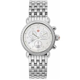 Michele Ladies Diamond Stainless Steel Bracelet Watch #MWW03C000013 by Michele