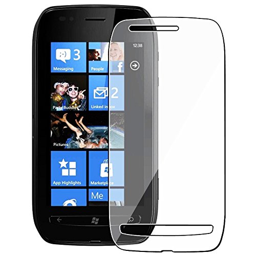 V-Shield 3x Nokia Lumia 710 Premium Invisible Clear LCD Screen Protector Kit 3 Piece Kit
