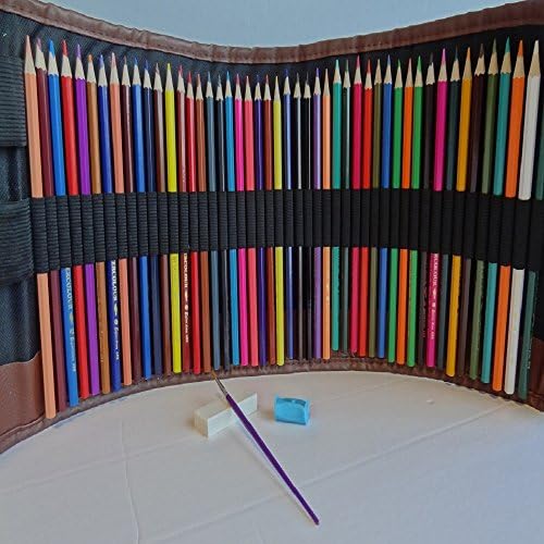 Colored Pencils for Adults and Kids- Many New Color Choices, Smooth Layering-Blending For Adult Coloring Pages, 48 Water Color-Coloring Pencils, Added Accessories-Unconditional Manufacturers Guarantee