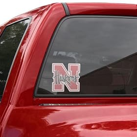 Nebraska Cornhuskers Perforated Window Decal-