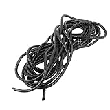 uxcell　スパイラルチューブ　プラスチック　中国　241g　ブラック　10M　8mm　6mm