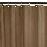 Maytex Sabrina Fabric Shower Curtain, Mocha