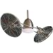Minka-Aire Fans F602-BN/CH 42" Gyro Double Brushed Nickel Ceiling Fan w/ Light, Wall Ctrl & Blades