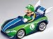 Mario Kart Wii Exclusive 3.5 Inch Pull Speed Car Wild Wing Luigi_s-1