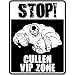 New  Stop ! - Cullen Vip Zone  Parking Sign Name