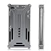 Shenanigames Transformer Style Aluminum Case for Iphone 4 4S - Silver/Gray
