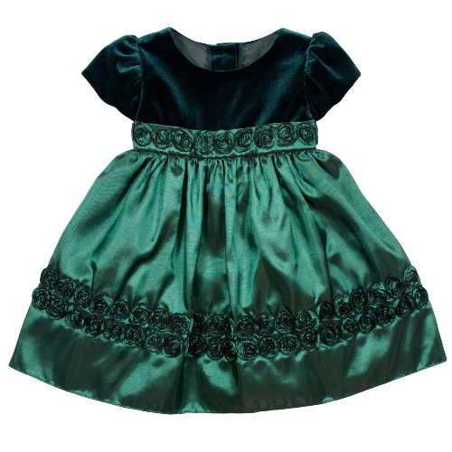 Dressy Casual Sweet Heart Rose Cap Sleeve Dressy Dress, Holly Green, 18 Months Reviews 51KSnawO41L Dressy Casual Sweet Heart Rose Cap Sleeve Dressy Dress, Holly Green, 18 Months Reviews