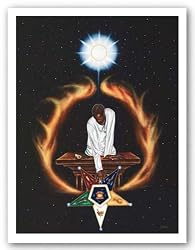 I'm Never Alone - Eastern Star by Dana Baker 8"x10" Art Print Poster