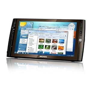 Archos 9 PC 8.9 inch Tablet (Intel Atom Z510 1.1GHz 1024MB 60GB  TFT BT Windows 7) - Black
