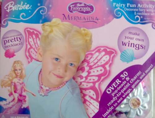 Childrens Toyshop  Toys : Barbie Fairytopia Mermaidia Fairy Fun Activity