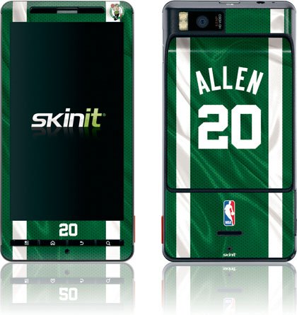 Skinit R. Allen - Boston Celtics #20 Vinyl Skin for Motorola Droid X