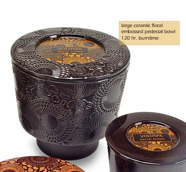 120 hr Ceramic 3 wick Voluspa Japonica Collection candle (Choose Scent)
