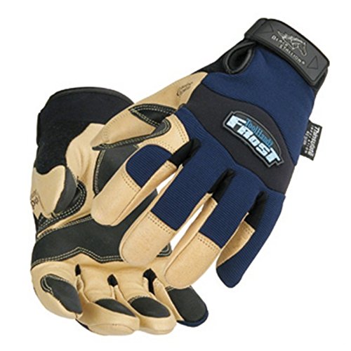 Tool Handz Frost Snug-Fitting Insul. Reinf. Gloves - Grain Pigskin - LARGE