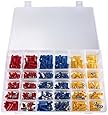 Ehdching 480pcs Assorted Insulated Electrical Wire Terminals Connectors Spade Set with Storage Box