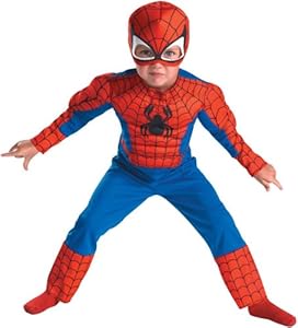 Toddler SM 2T- Licensed Muscle Chested SpiderMan