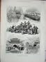 1877 Gothard Railway Tunnel Works Train Boring Machine