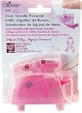 Clover 4080 Desk Needle Threader, Pink