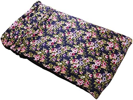 Selani® Floor Chair Cover Folding Couch Sofa Cover Lazy Man Chair Cover Tatami Foldable Recliner Cover(Floral)