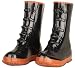 5 Buckle Rubber Boots Over-the-Shoe