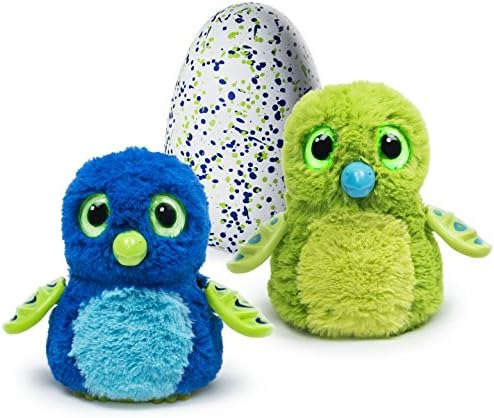 interactive egg spinmaster green blue